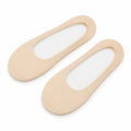 Calzini fantasmino 39-42 in tessuto beige - invisibili