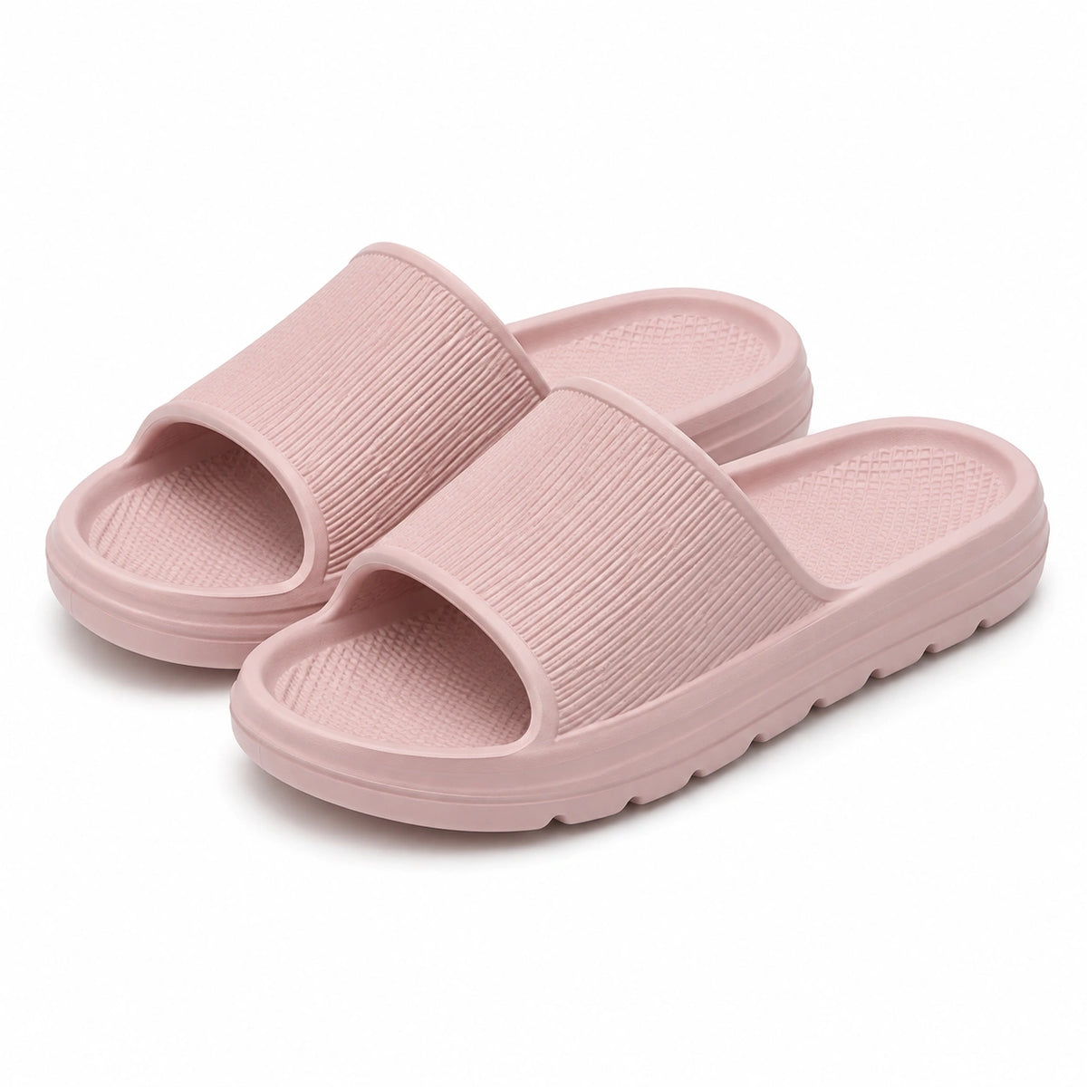 Ciabatte 40/41 in schiuma sintetica rosa - suola antiscivolo per uso quotidiano