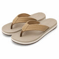 Infradito 40/41 beige con fascia in tessuto e suola sintetica casual